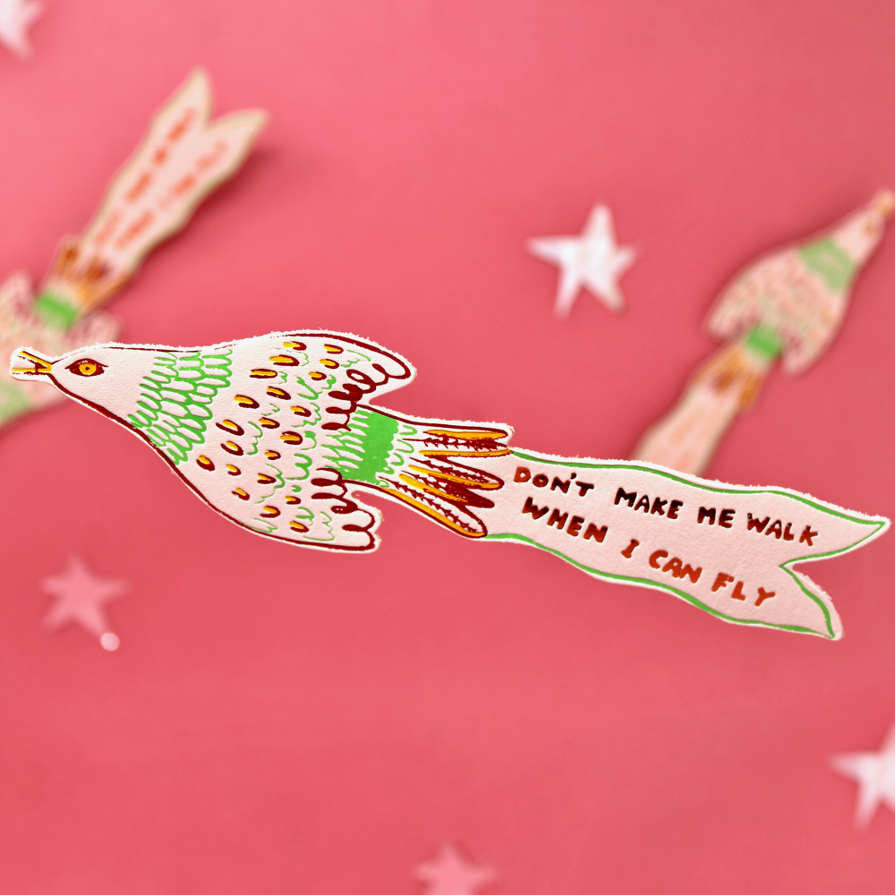 I can Fly Bookmark