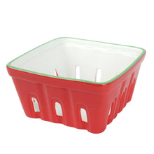 Load image into Gallery viewer, Cherry Ceramic Punnet - 15cm | Summer Kitchenware |
