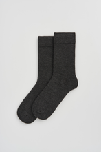 Load image into Gallery viewer, Storm Grey Bamboo Socks: Charcoal / Small (UK 4-8)
