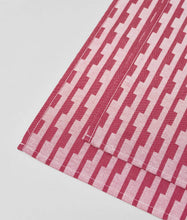 Load image into Gallery viewer, 'Stripes Burgundy/Natural' Napkin Set
