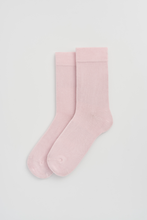 Load image into Gallery viewer, Marshmallow Pink Bamboo Socks: Marshmallow Pink / Large (UK 9-13)
