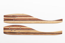 Load image into Gallery viewer, Set Of 2 Handcrafted Wooden Servers
