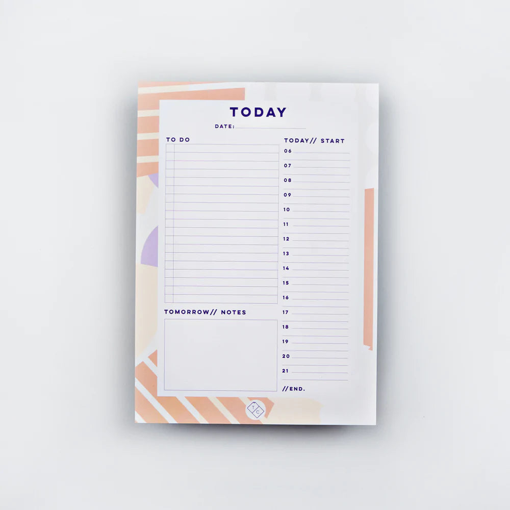 Spots & Stripes Daily Planner Pad