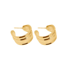 Load image into Gallery viewer, Faye 18CT Gold Plated Bronze Statement Earrings
