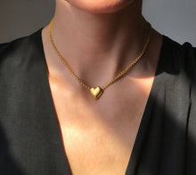 Load image into Gallery viewer, Love Token Gold Plated Sterling Silver Necklace
