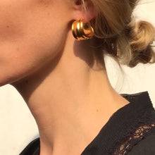 Load image into Gallery viewer, Faye 18CT Gold Plated Bronze Statement Earrings
