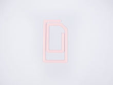 Load image into Gallery viewer, Giant Logo Paperclip Bookmark Pink
