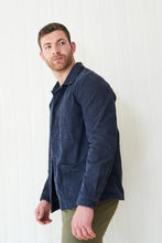 Load image into Gallery viewer, Cord Field Jacket In Navy
