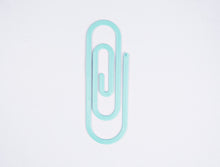 Load image into Gallery viewer, Giant Paperclip Bookmark Green
